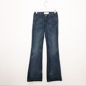- Paper denim & cloth flare jeans
